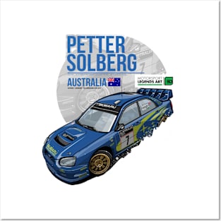 Petter Solberg 2003 Australia Posters and Art